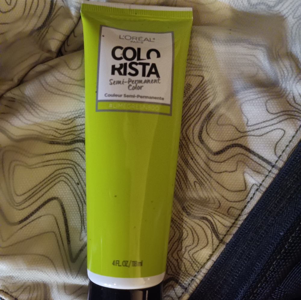 L'Oreal Colorista Semi-Permanent Hair Color - Bright Green
